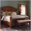 Tommy Bahama Home Island Estate Charlestown Wood Panel Bed 5 Piece Bedroom Set in Plantation