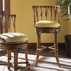 Tommy Bahama Home Island Estate South Beach Swivel Bar Stool in Plantation