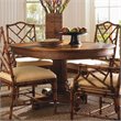 ADD TO YOUR SET: Tommy Bahama Home Island Estate Cayman Pedestal Casual Dining Table in Plantation Finish
