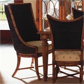 Tommy Bahama Home Island Estate Cruz Bay Fabric Host Arm Chair in Plantation
