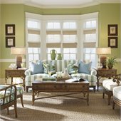 Tommy Bahama Home Beach House Ponte Vedra Rectangular Cocktail Table in Golden Umber