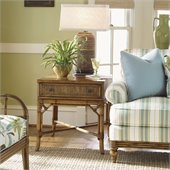 Tommy Bahama Home Beach House Heron Lamp Table in Golden Umber