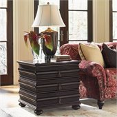Tommy Bahama Home Royal Kahala Black Sands Lamp Table