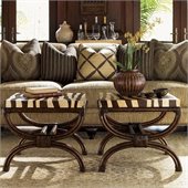 Tommy Bahama Home Royal Kahala Striped Delight Accent Table
