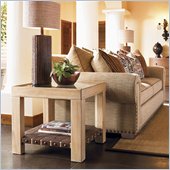 Tommy Bahama Road To Canberra Hobart Lamp Table in Moderately Distressed