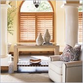 Tommy Bahama Road To Canberra New Guinea Console Table in Moderately Distressed