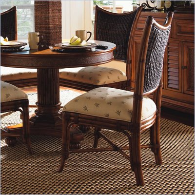 Tommy Bahama Home Island Estate Mangrove Fabric Side Chair in Plantation