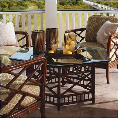 Tommy Bahama Home Island Estate Key Largo Coffee Table in Plantation