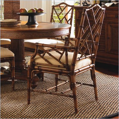 Tommy Bahama Home Island Estate Ceylon Fabric Dining Arm Chair