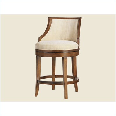 Tommy Bahama Home Ocean Club Cabana Swivel Counter Stool