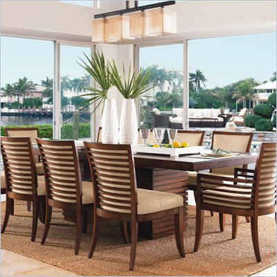 Tommy Bahama Home Ocean Club Peninsula Dining Table