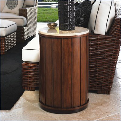 Tommy Bahama Home Ocean Club Fiji Drum Table