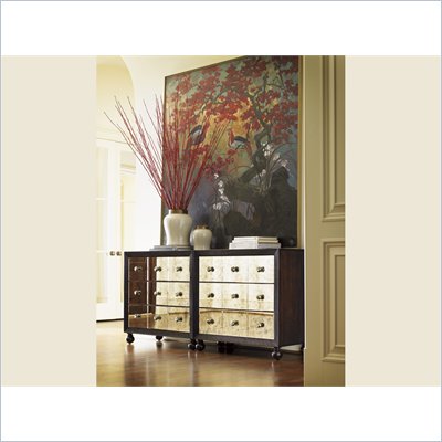 Tommy Bahama Home Royal Kahala Starlight Mirrored Nightstand
