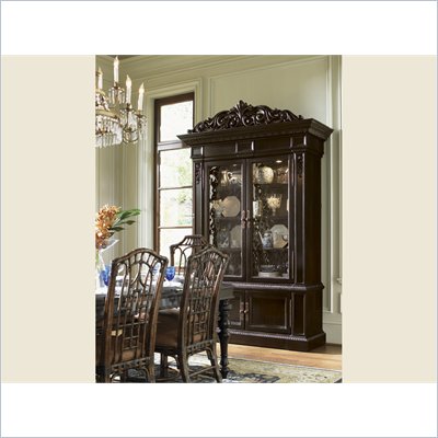 Tommy Bahama Home Royal Kahala Ocean Crest Display Curio Cabinet