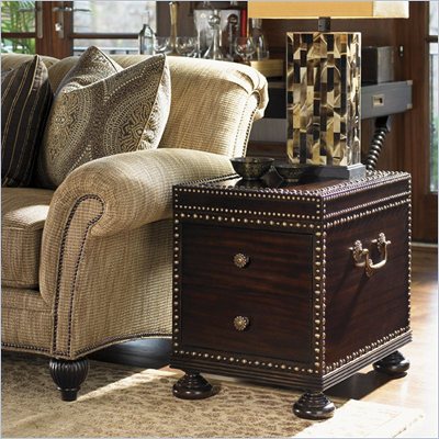 Tommy Bahama Home Royal Kahala Sunset Cay Accent Lamp Table
