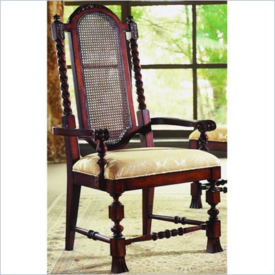 Tommy Bahama Home Rumba Del Sol Arm Chair in Warm Mahogany
