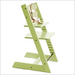 Stokke Trend Tripp Trapp Wood High Chair in Olive Green