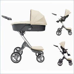 Stokke Xplory Complete Stroller in Cream
