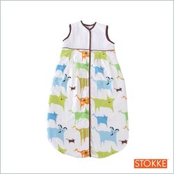 Stokke Sleepi Crib Sleeping Bag in Tales Green