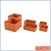 Stokke Keep Fabric Basket Set in Orange