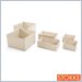 Stokke Keep Fabric Basket Set in Cream