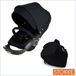 Stokke Xplory Seat w/ Textile Set in Dark Navy