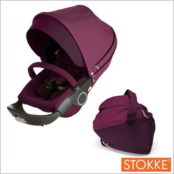 Stokke Xplory Seat w/ Textile Set in Purple