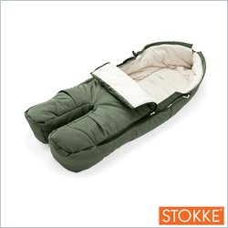 Stokke Xplory Footmuff in Green