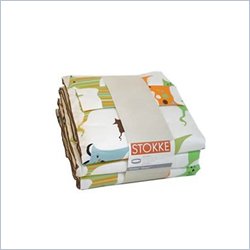 Stokke Sleepi Crib Bumper in Tales Green