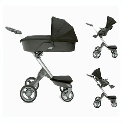 Stokke Xplory Complete Stroller in Black