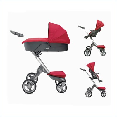 Not Available - Stokke Xplory Complete Baby Stroller in Red - 131605