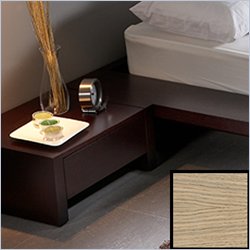 Modloft Charlton Nightstand in White Oak (set of 2)