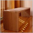 Modloft Cliff Modern Wood Dining Bench