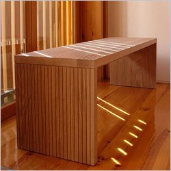 Modloft Cliff Modern Wood Dining Bench