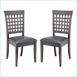 Modloft Beekman Contemporary Dining Chair ( set of 2 )