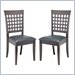 Modloft Beekman Contemporary Dining Chair ( set of 2 )