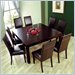 Modloft Hudson Modern Leatherette Dining Chair (Set of 2)