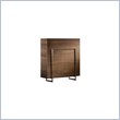 Modloft Bleecker Urban Modern Buffet Cabinet in Walnut Finish