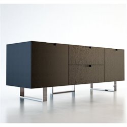 Modloft Eldridge 59 Entertainment Unit in Wenge Finish