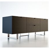 Modloft Eldridge 59 Entertainment Unit in Wenge Finish