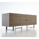 Modloft Eldridge 59 Entertainment Unit in Walnut Finish