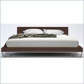 Modloft Chelsea Bed in Plum Leather