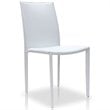 ADD TO YOUR SET: Modloft Varick Dining Chair in White Leather