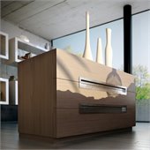 Modloft Monroe Dresser in Walnut
