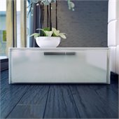 Modloft Thompson Nightstand in White Lacquer