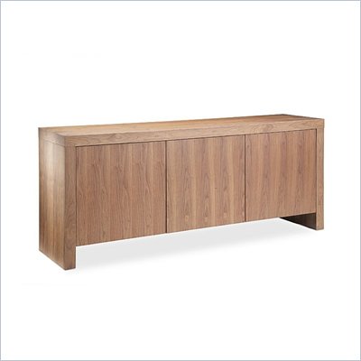 Modloft Cleveland Modern Buffet Table in Walnut Finish