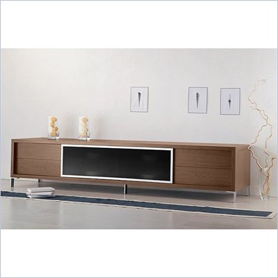 Modloft Lexington 94" Entertainment Unit in Walnut