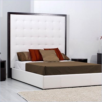 Modloft Ludlow Platform Bed in White