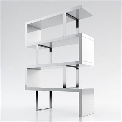 White Lacquer Bedroom Sets On Modloft Modular 4 Shelf Pearl Bookcase