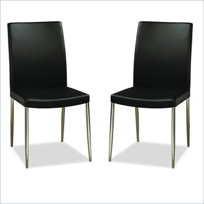 Modloft Rivington Modern Minimalist Dining Chair ( set of 2 )